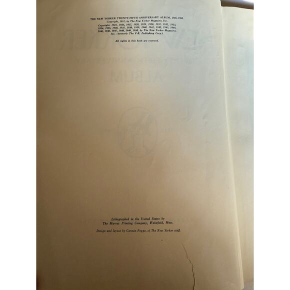 The New Yorker Album - The New Yorker - 1950 - Hardcover - Vintage - Picture 9 of 13